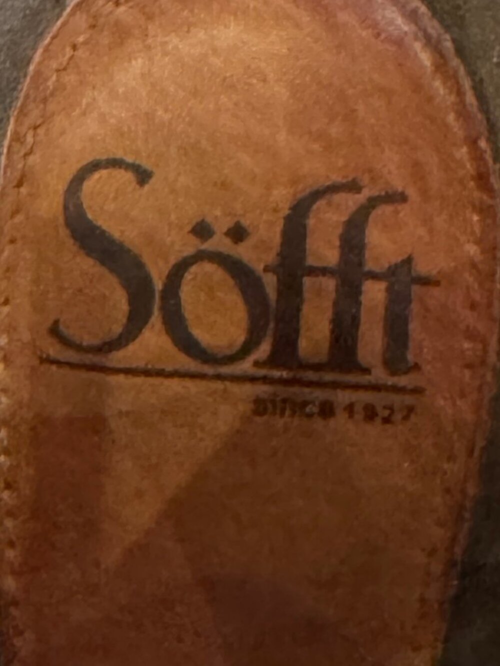Söfft Gray Croc Embossed Leather Buckle Strap Block Heel Sandals Size 8 - Picture 11 of 12